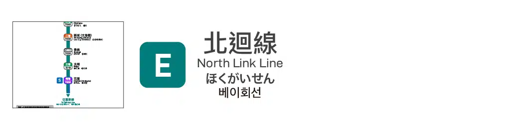 東部幹線（北迴線）車站編號與等別路線圖的按鈕